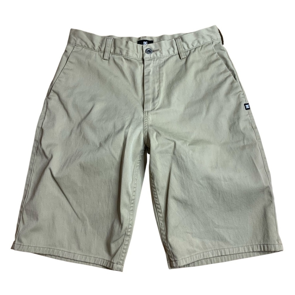 DC Shoes Men’s Khaki Chino Shorts - Size 30 - Skate Streetwear
